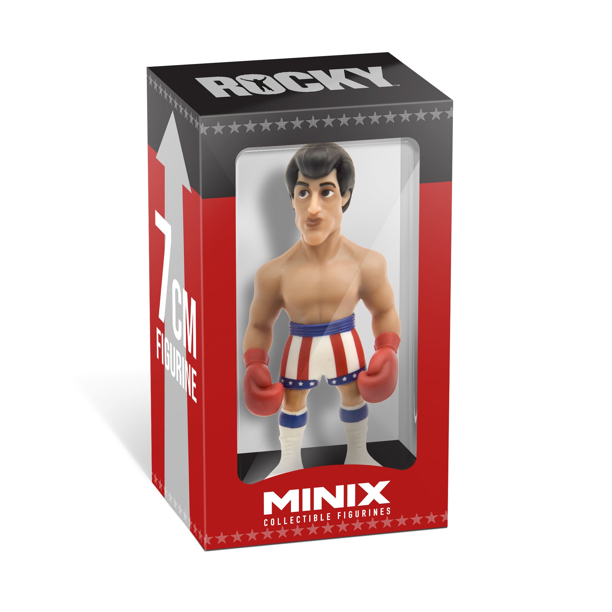 Minix - Box - Rocky IV - Rocky Balboa - Figurines PVC 7 cm
