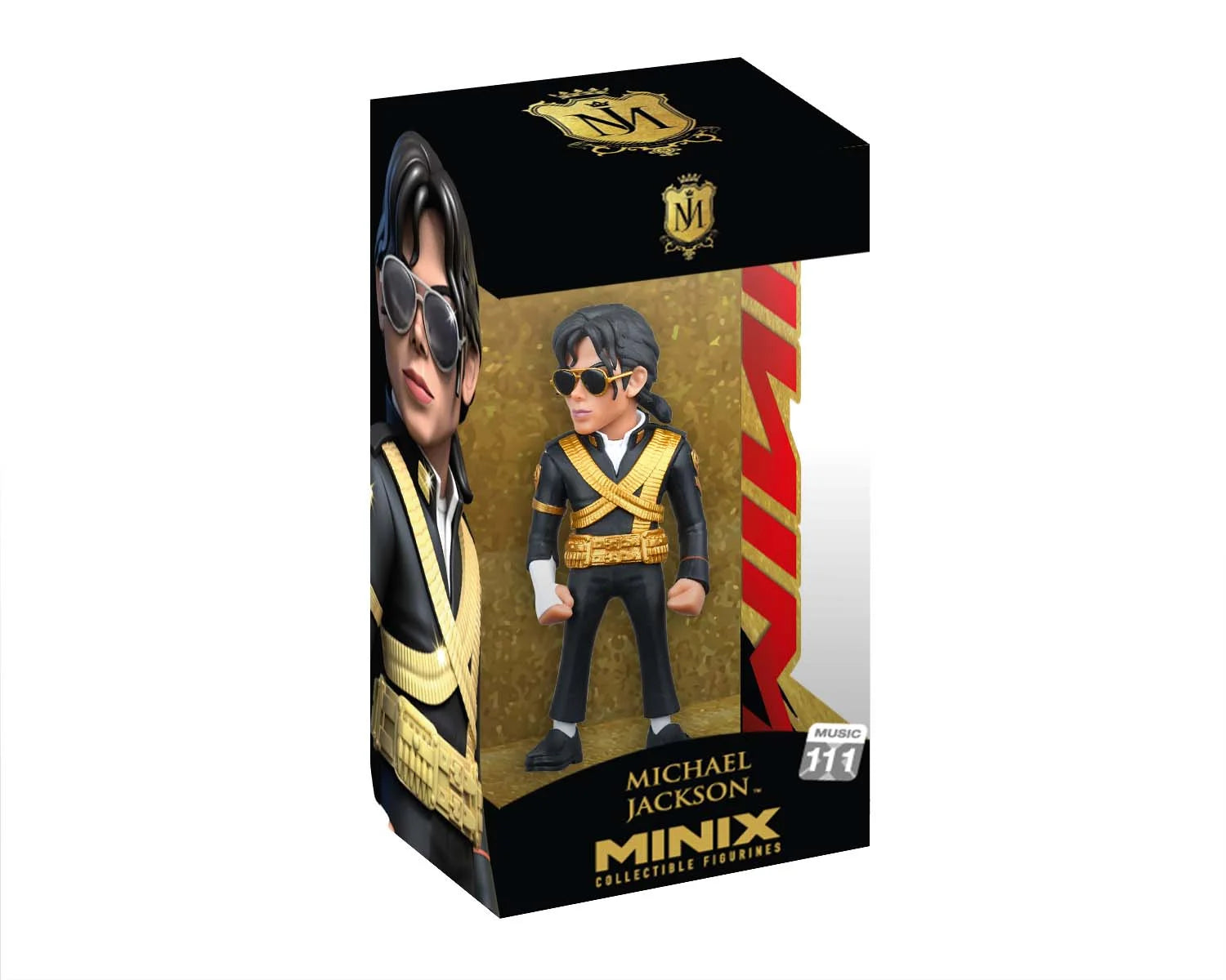 Minix - Music #111 - Michael Jackson - 10K - Figurines PVC 12 cm