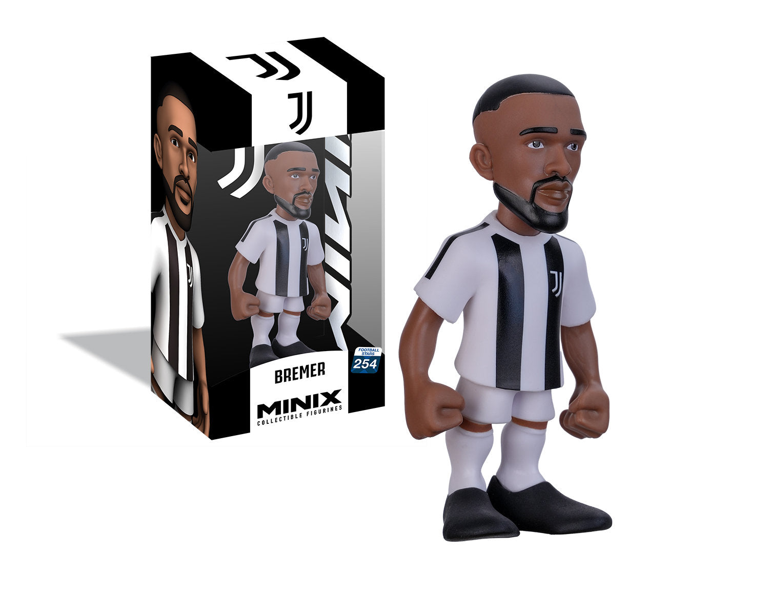 Minix - Football Stars #254 - Juventus - Gleison Bremer - Figurines PVC 12 cm
