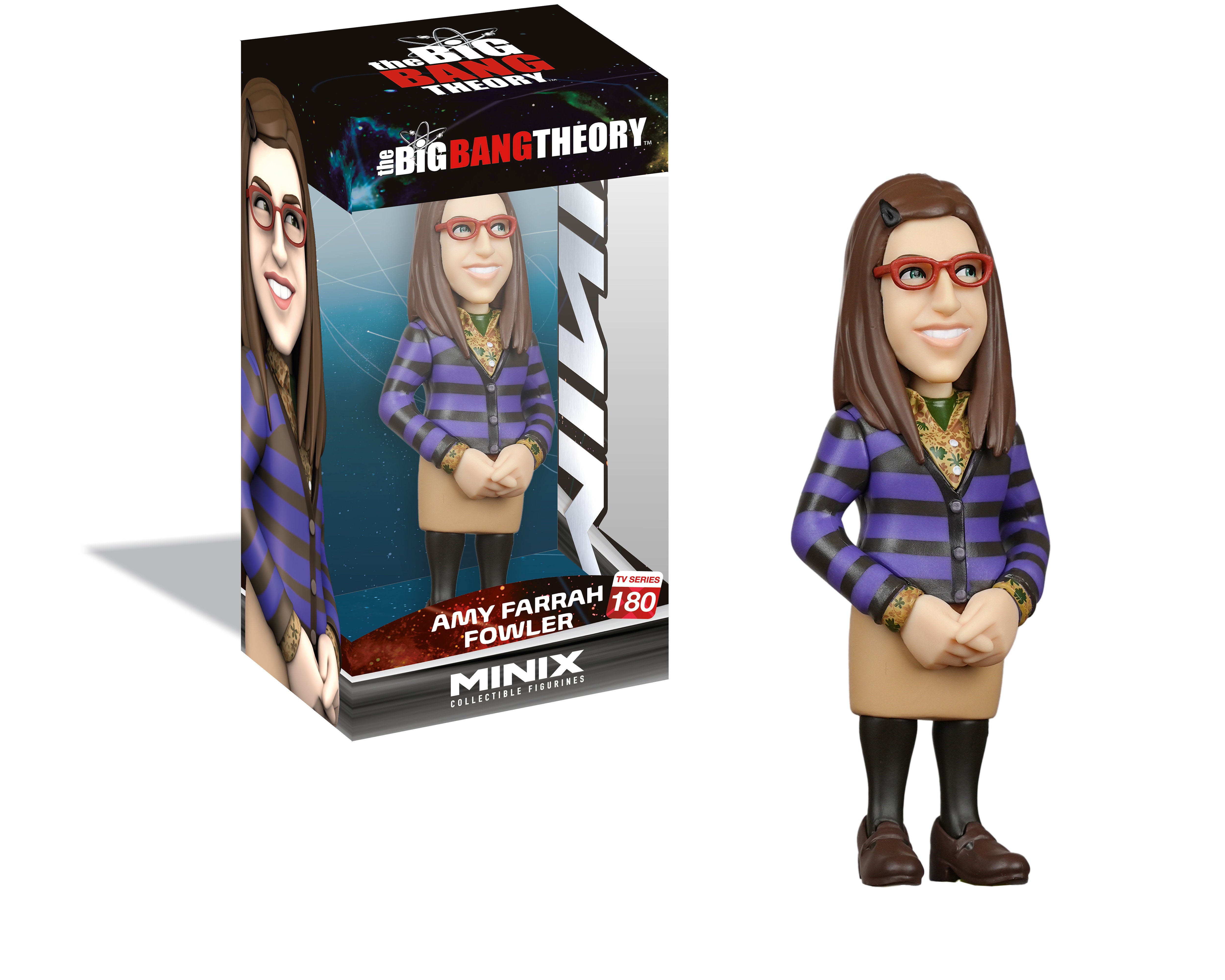 Minix - TV Series #180 - The Big Bang Theory - Amy Farrah Fowler - Figurines PVC 12 cm