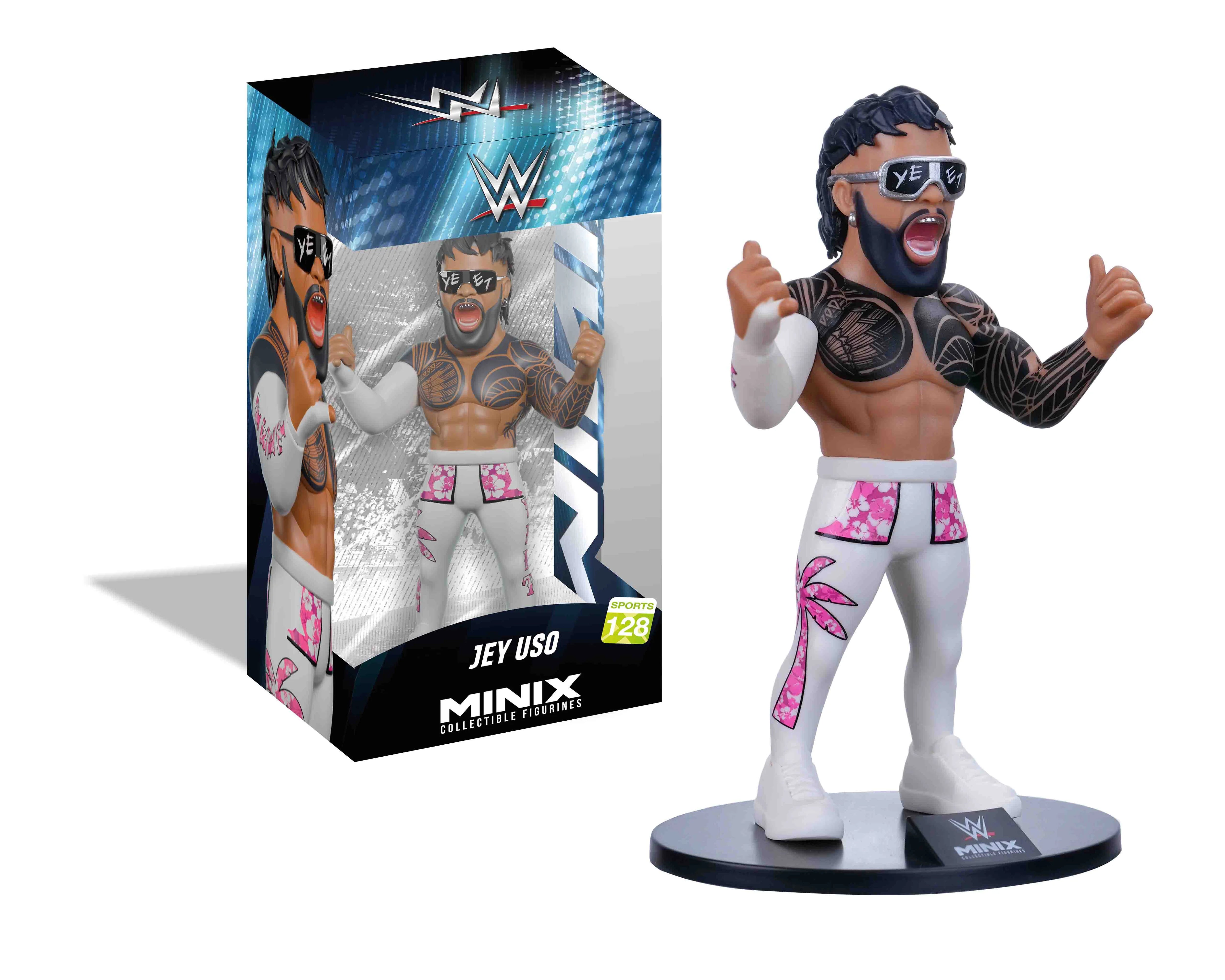 Minix - Sports #128 - Jey Uso - Figurine PVC 12 cm