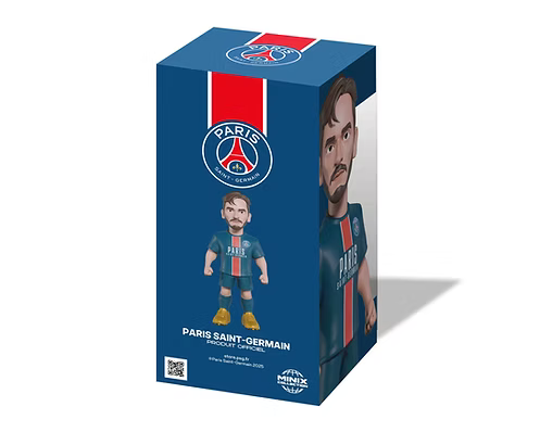 Minix - Football Stars #270 - PSG - Kvaratskhelia - Figurines PVC 12 cm