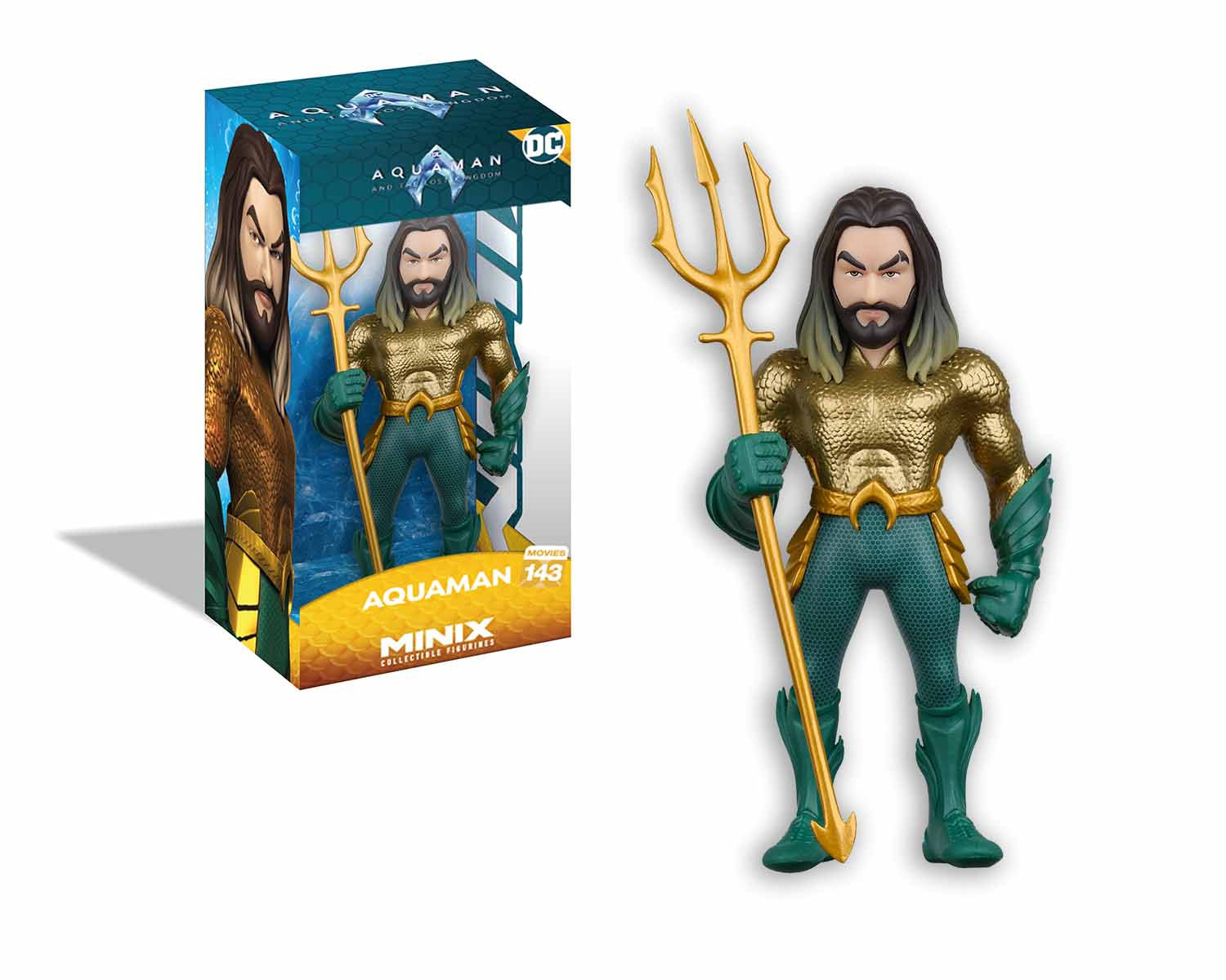Minix - Movies #143 - DC Comics - Aquaman - Figurines PVC 12 cm