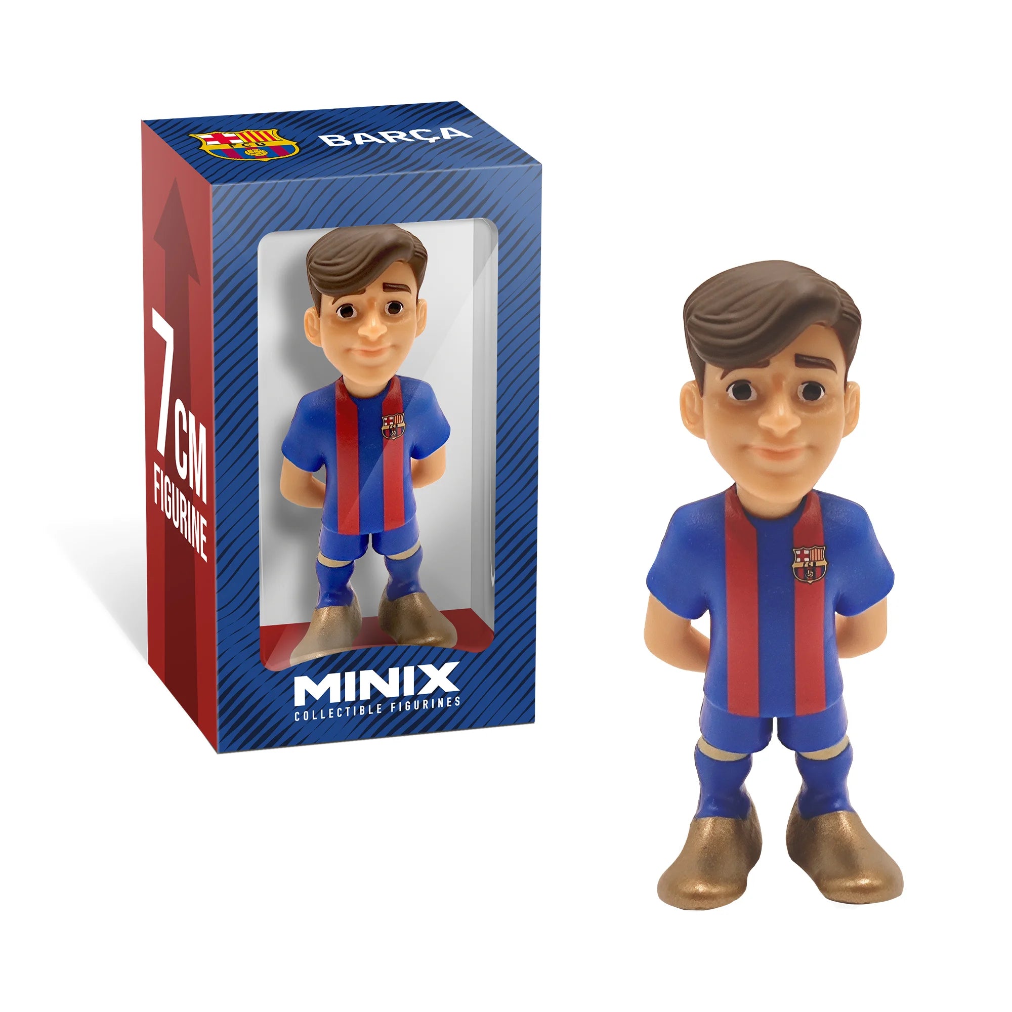 Minix - Box - FC Barcelone - Gavi - Figurines PVC 7 cm