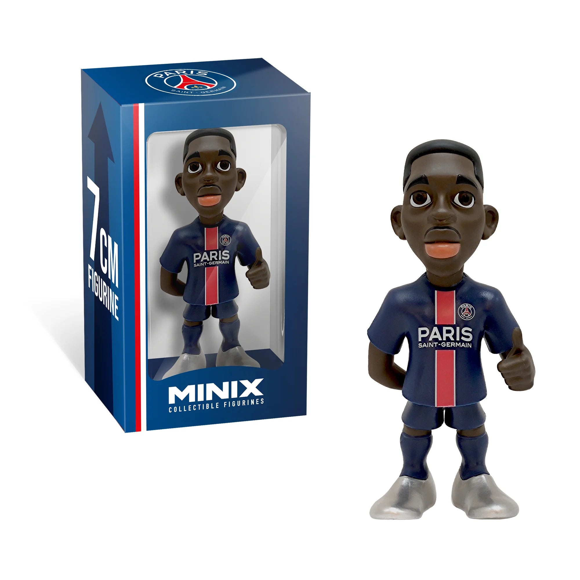 Minix - Box - PSG - Dembele - Figurines PVC 7 cm