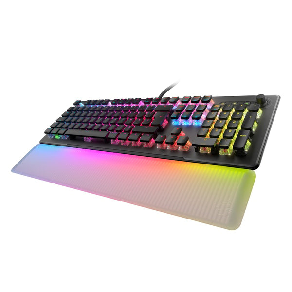 Turtlebeach - Clavier de jeu RGB optique Vulcan II Max Noir - Disposition Azerty FR - flash vidéo