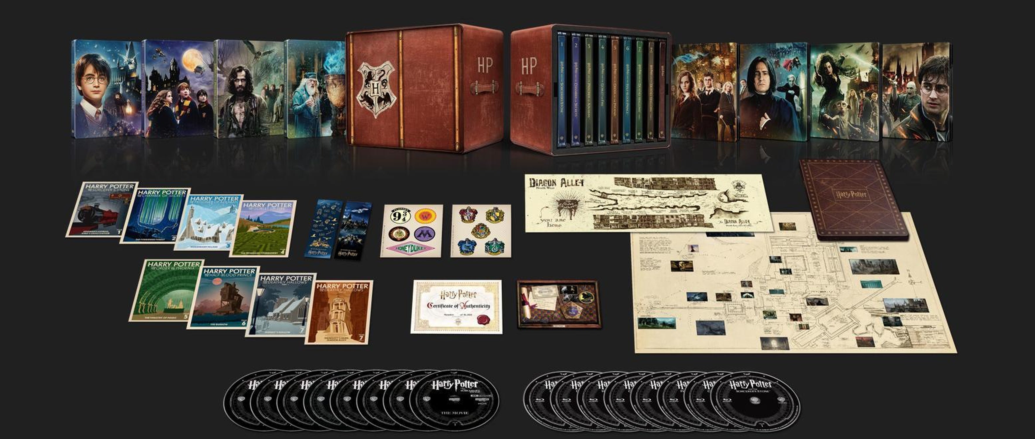 Harry Potter - L'intégrale des 8 films [4K Ultra HD]