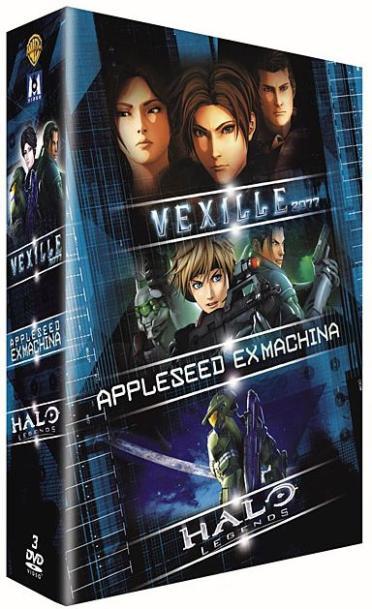 Vexille + Appleseed Ex Machina + Halo Legends [DVD]