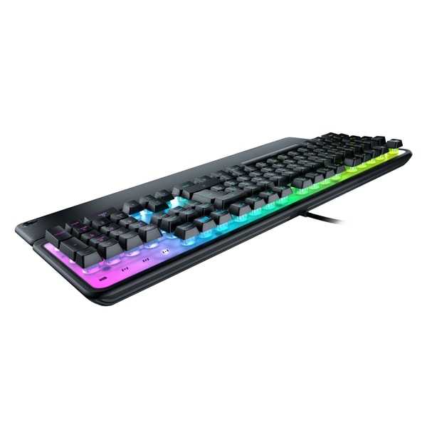 Roccat - Clavier de jeu à membrane Magma avec éclairage RGB - Disposition Qwertz allemande - flash vidéo