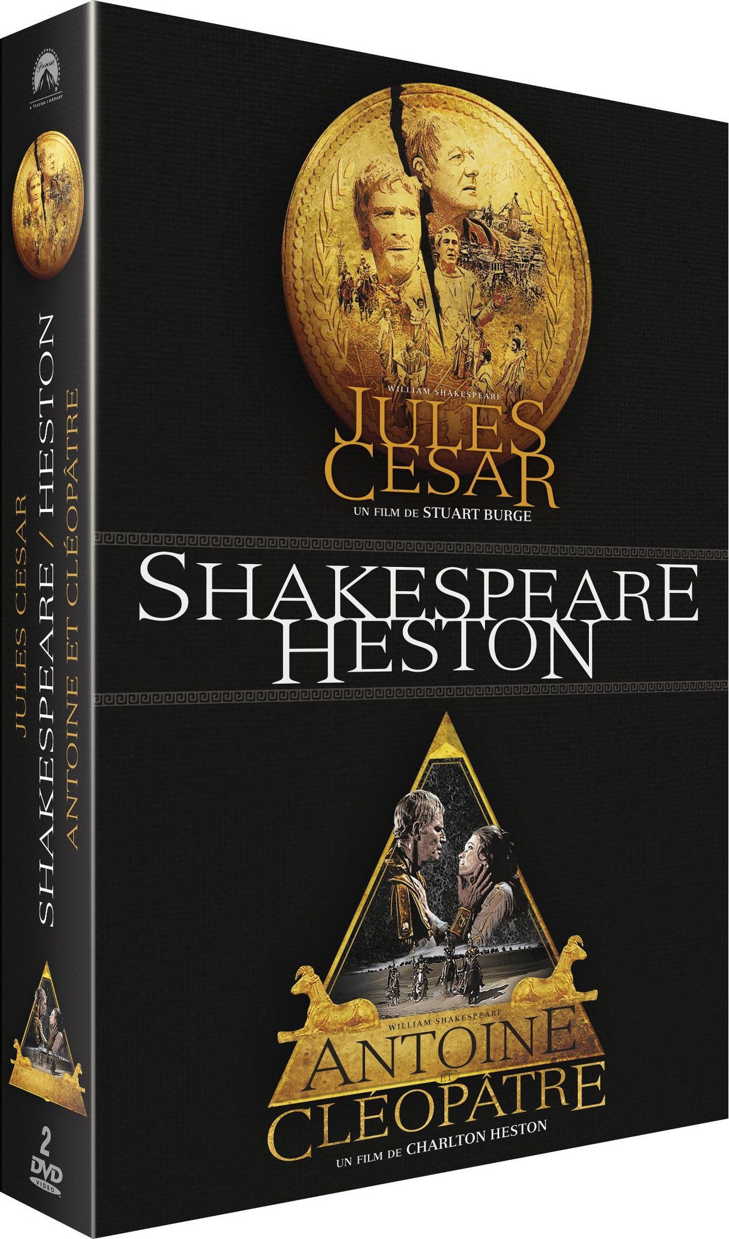 Jules César + Antoine et Cléopâtre [DVD]