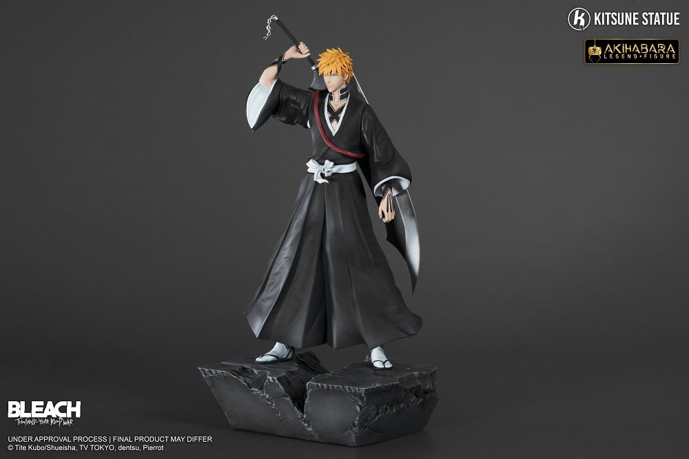 Legend Figure - Bleach : Thousand-Year Blood War - Ichigo Kurosaki 1/4 Statue 30cm - flash vidéo