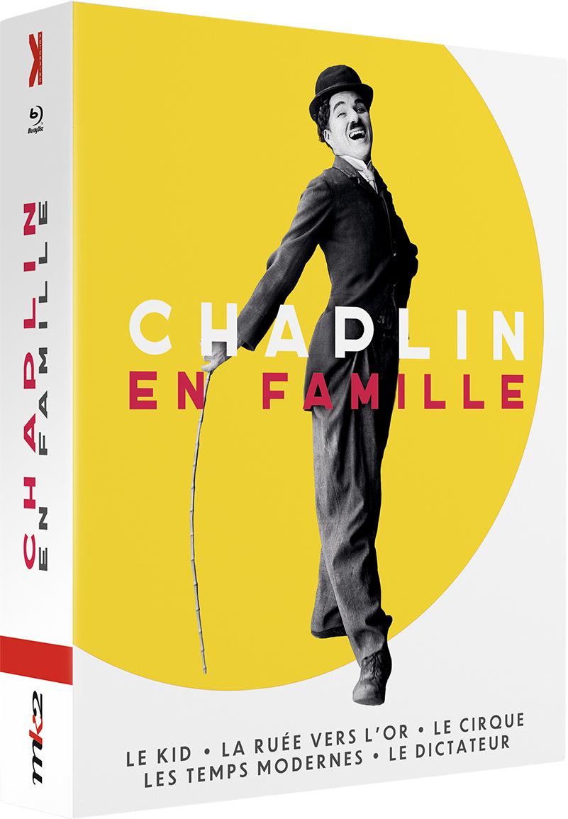 Chaplin en famille - Coffret [Blu-ray]