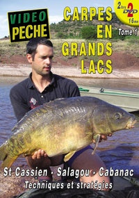Carpes en grands lacs : St Cassien - Salagou - Cabanac avec Nicolas Migeon [DVD]