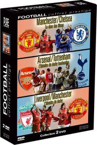 Coffret Les grands duels anglo-saxons : Manchester/Chelsea - Arsenal/Tottenham - Liverpool/Manchester [DVD]