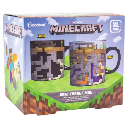 Minecraft - Mug thermoréactif XL - flash vidéo