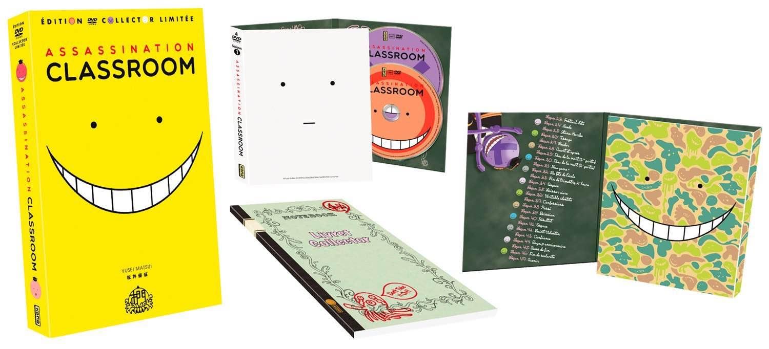 Assassination Classroom - Intégrale des Saisons 1 et 2 [DVD]