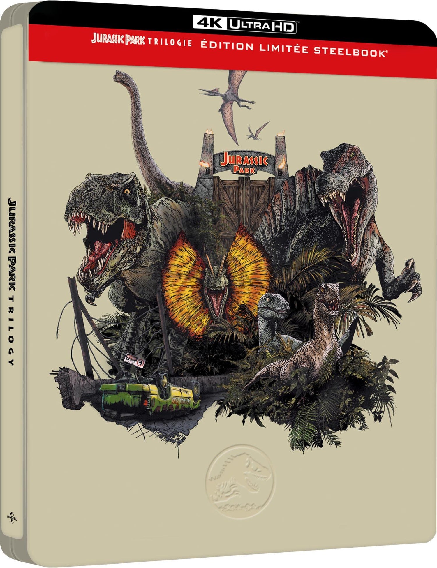 Jurassic Park - Trilogie [4K Ultra HD]