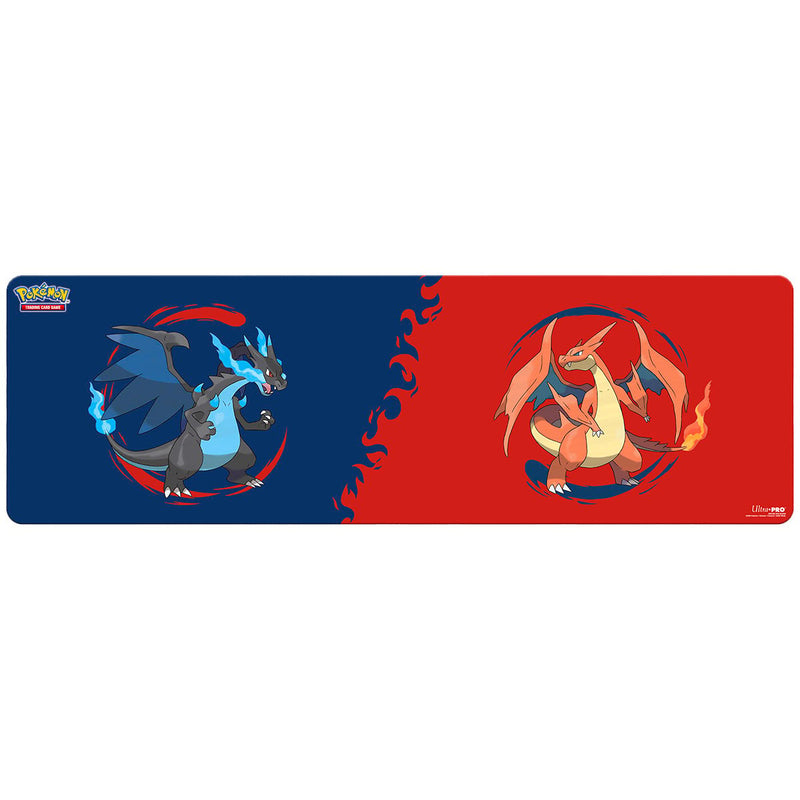 Ultra Pro - Pokémon JCC - Tapis de jeu de table de 2.4m Méga-Dracaufeu X et Méga-Dracaufeu Y