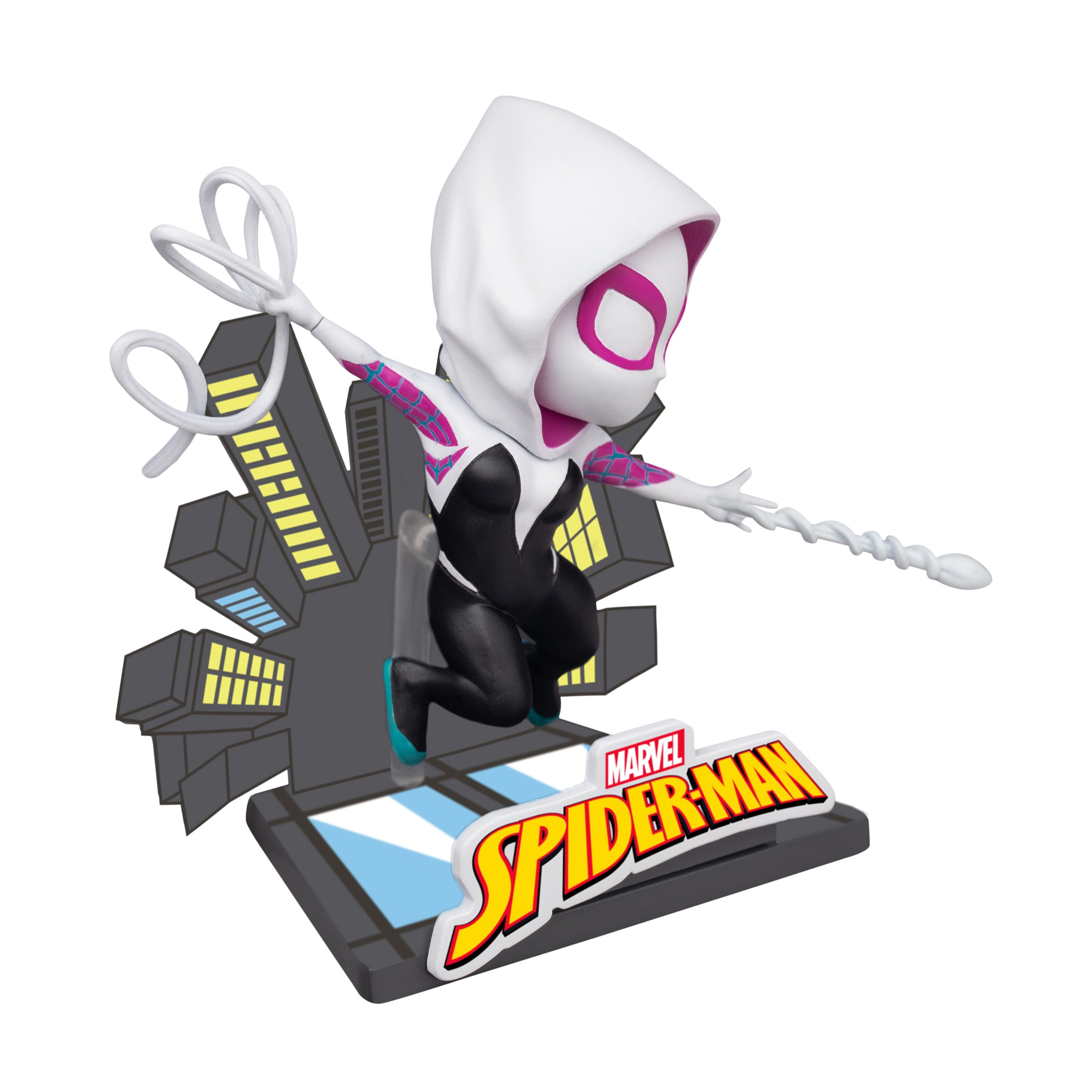 YuMe Hero Box Attack Series - Display blind box de figurines Spider-Man 8cm (12 unités)