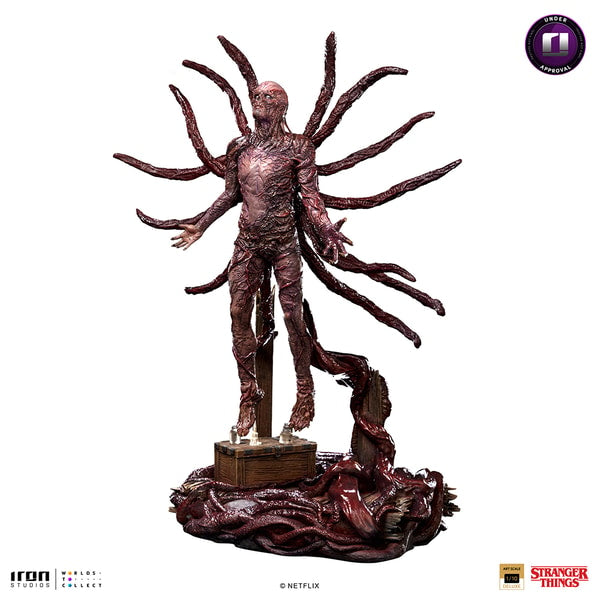 Iron Studios - Arts Scale 1/10 - Stranger Things - Vecna Statue 33cm - flash vidéo