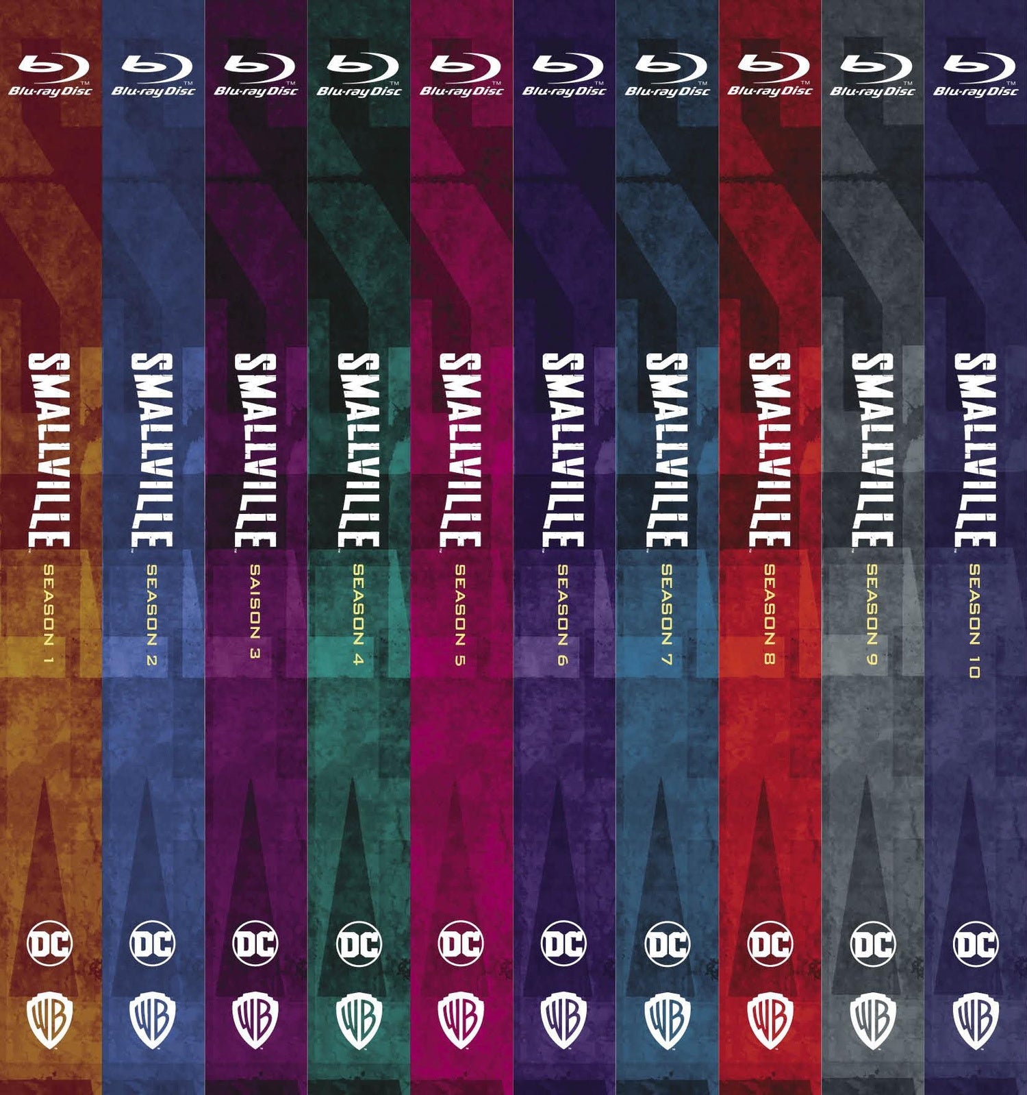 Smallville - L'intégrale des 10 saisons [Blu-ray]