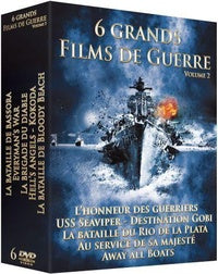 6 grands films de guerre - Coffret n° 2 [DVD]