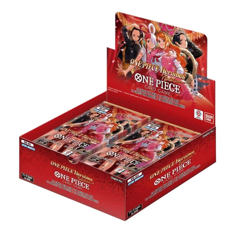 One Piece Card Game - EB-03 One Piece Heroines Edition Extra Booster Pack Display (Display x24)