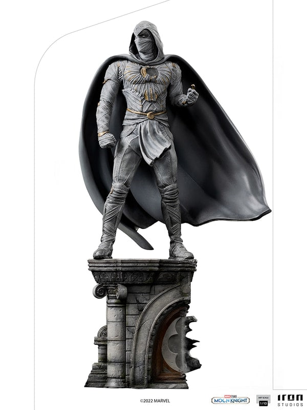 Iron Studios - Arts Scale 1/10 - Marvel - Moon Knight - Moon Knight Statue 30cm