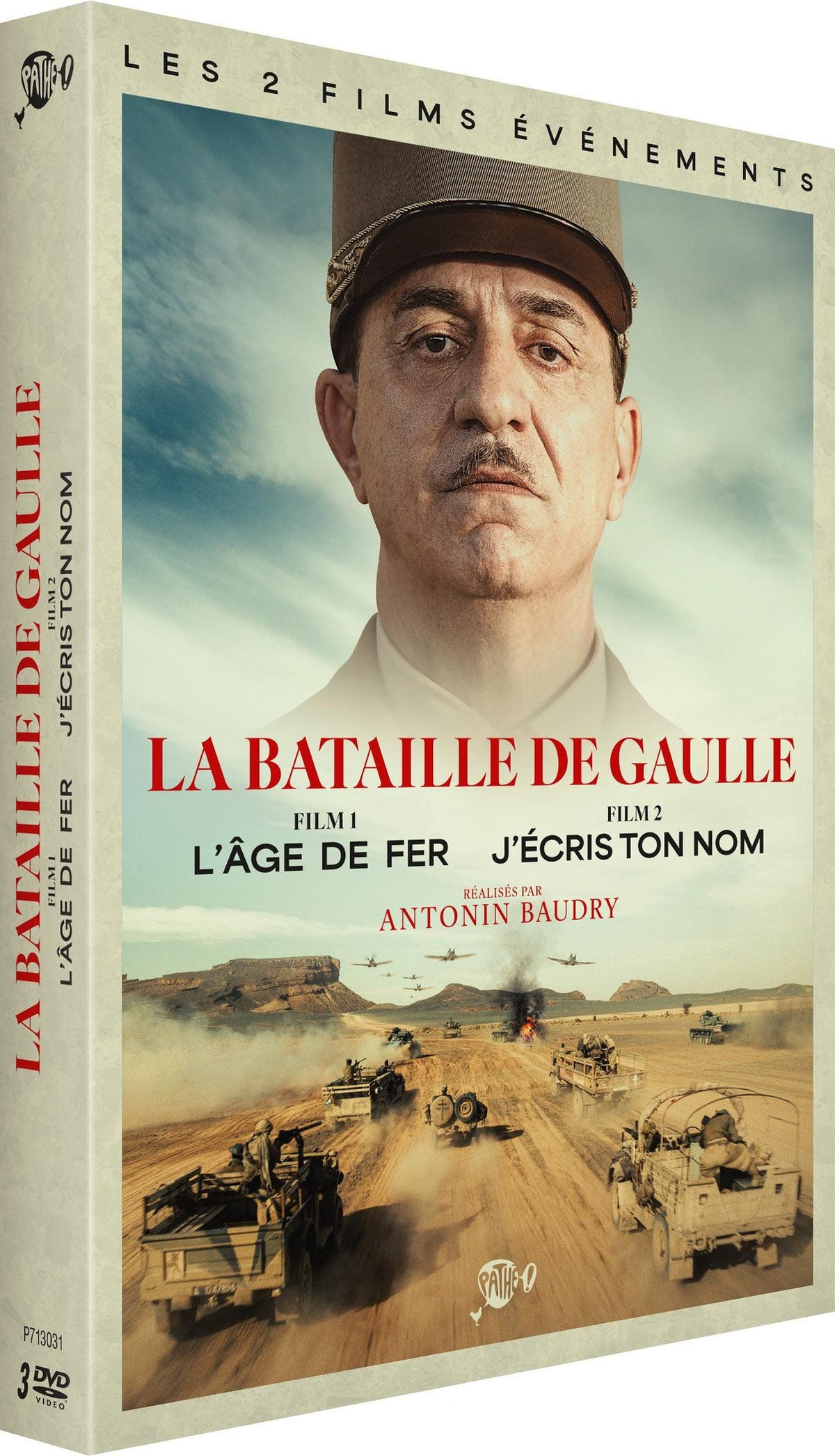 La Bataille de Gaulle - Les 2 films : J'écris ton nom + L'Âge de fer [DVD]