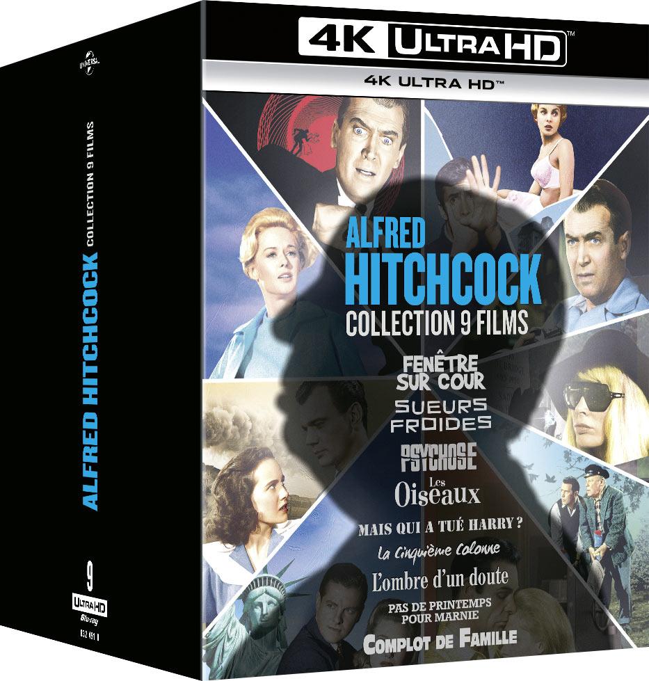 Alfred Hitchcock - Collection 9 films [4K Ultra HD]