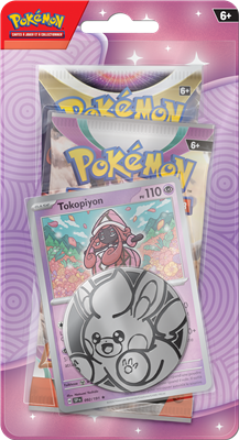Pokémon: pack 2 boosters Q3 25 (Blister CHECKLANE)