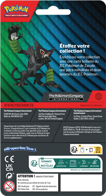 Pokémon : Pack 2 boosters Q3 (Blister CHECKLANE)