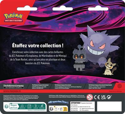 Pokémon : Pack 2 boosters + 3c.p Oct 26 (Blister)