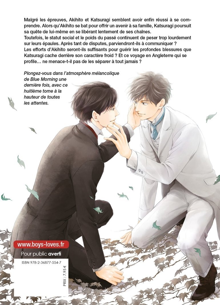 Blue Morning - Tome 08 - Livre (Manga) - Yaoi - Hana Collection