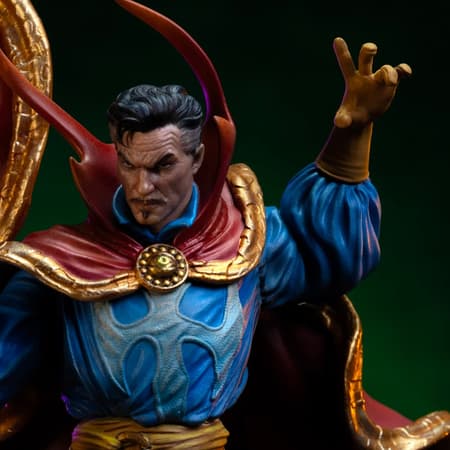 Iron Studios - BDS Art Scale 1/10 - Marvel - Dr. Strange "Infinity Gauntlet" Statue 38cm - flash vidéo