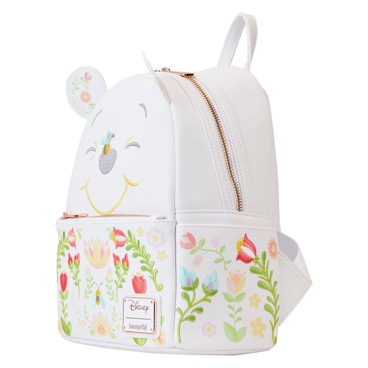 Loungefly: Disney - Winnie the Pooh Cosplay Folk Floral Mini Backpack - flash vidéo