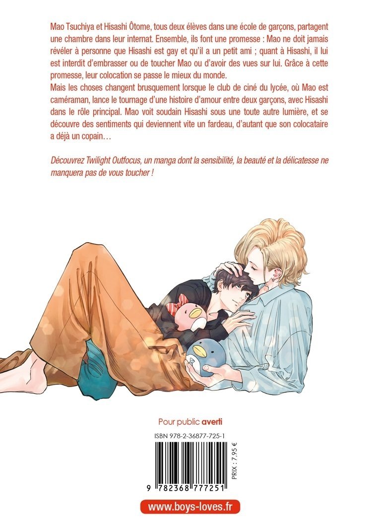 Twilight Outfocus - Livre (Manga) - Yaoi - Hana Collection