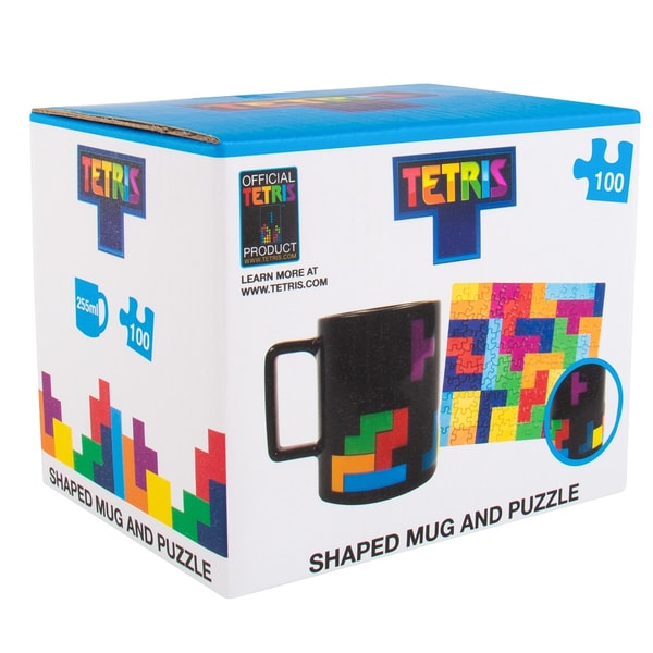 Tetris - Coffret mug et puzzle - flash vidéo