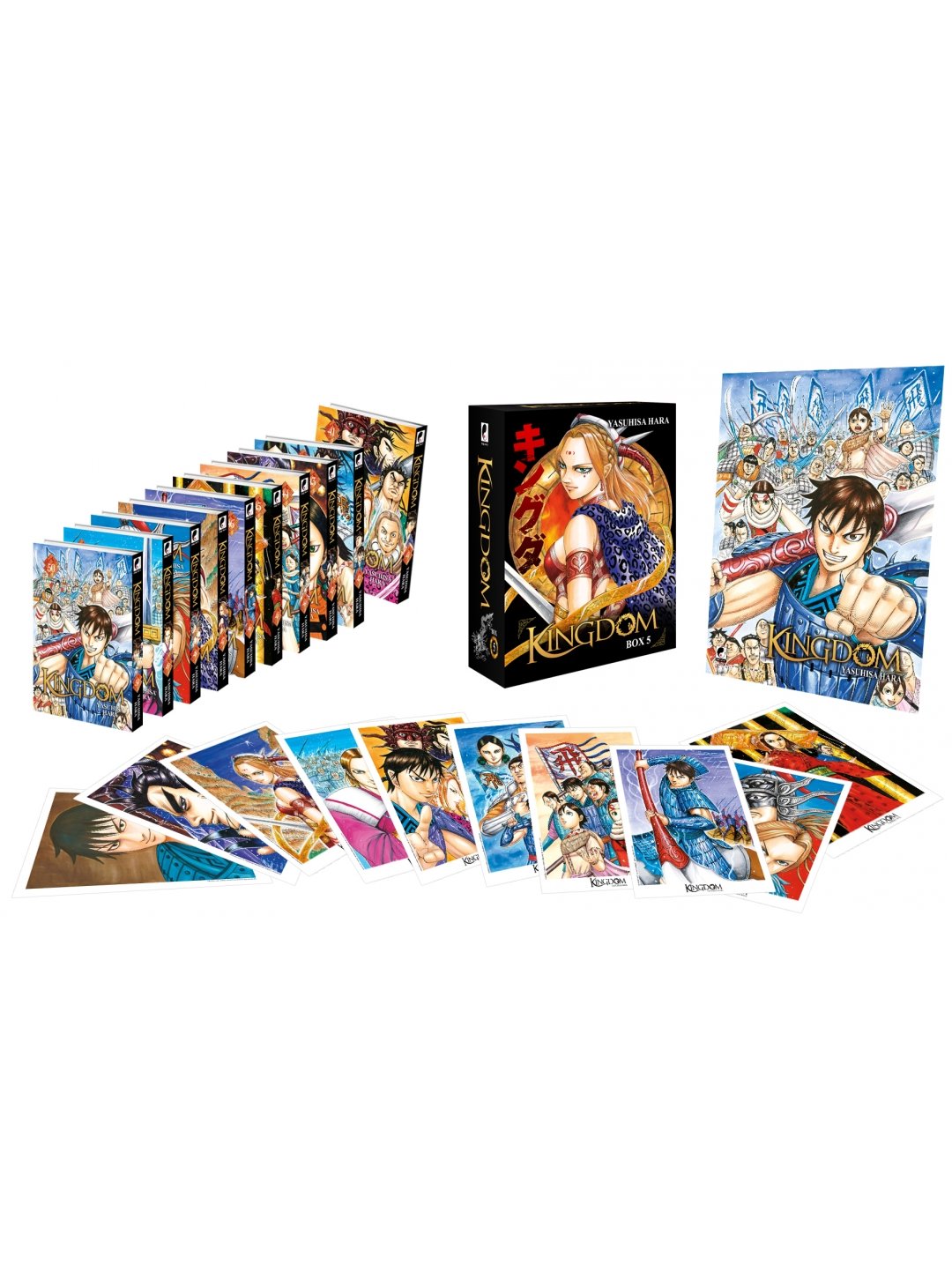 Kingdom - Partie 5 - Coffret Collector (tomes 41 à 50)