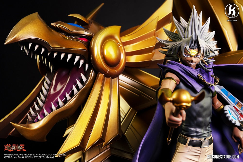 Kitsune - Legend Figure - Yu-Gi-Oh! - Marik et le Dragon ailé de Râ 1/7 Statue 46cm - flash vidéo