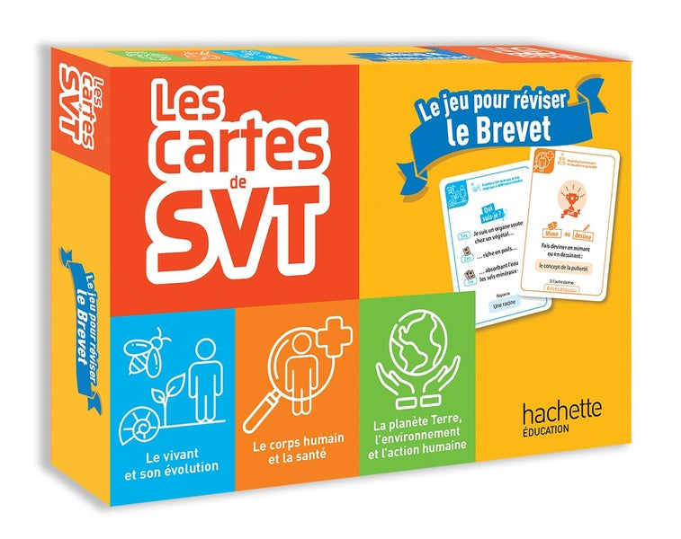Les cartes de SVT ; 3e