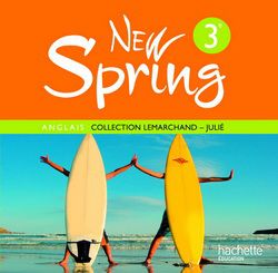 NEW SPRING : anglais ; 3ème ; LV1 ; 4 cd audio de la classe (édition 2009)