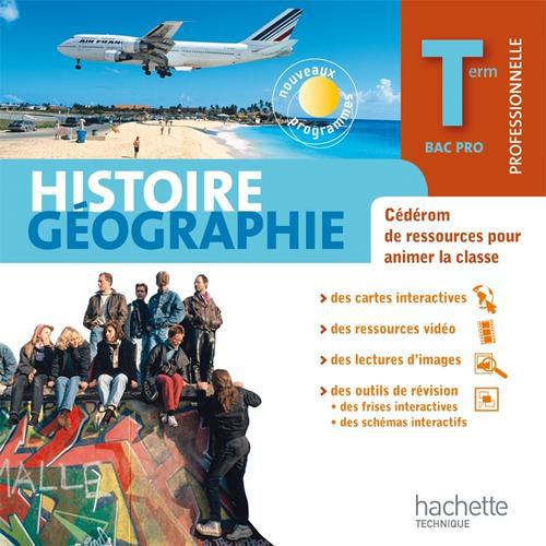Histoire-géographie éducation civique ; terminale bac pro ; CD ressource classe (édition 2011)