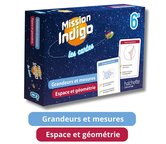 Mission indigo : Maths ; 6e ; Les cartes ; Grandeurs et mesures / Espace et géométrie