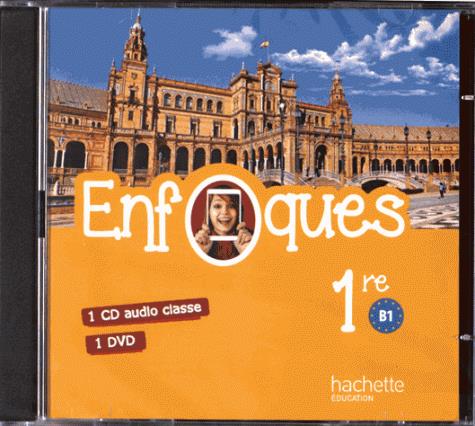 ENFOQUES : espagnol ; 1ère toutes séries ; 2 CD audio + DVD pour la classe (édition 2016)