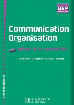 Communication organisation terminale bep - cd audio - edition2004