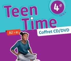 Teen Time : anglais ; cycle 4 ; 4e ; coffret CD/DVD  de la classe (édition 2017)