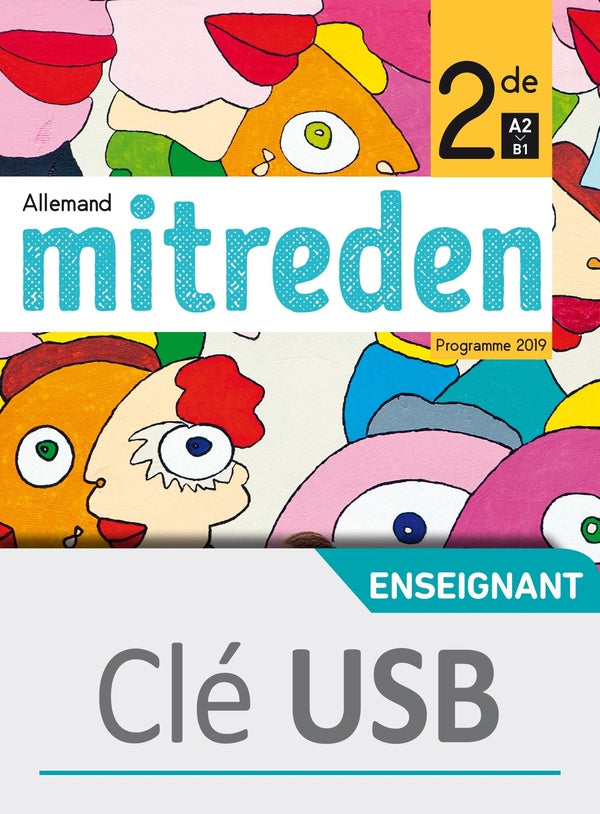 Mitreden : allemand ; 2de ; clé USB classe (édition 2019)