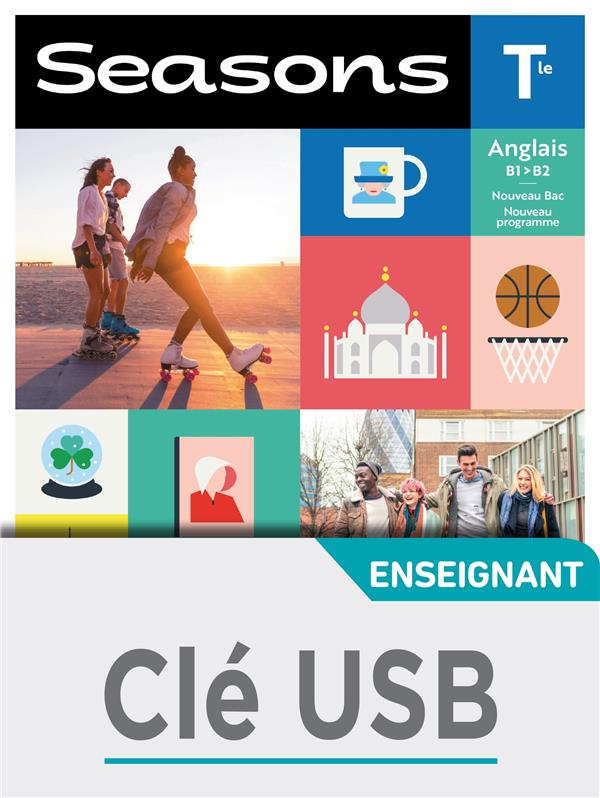Seasons : anglais ; terminale ; clé USB