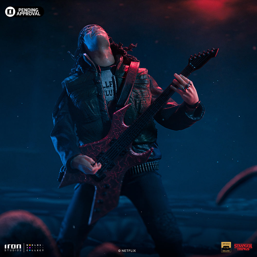Iron Studios - Deluxe Art Scale 1/10 - Stranger Things - Eddie Munson Statue 20cm - flash vidéo